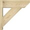 Ekena Millwork Traditional Slat Rough Sawn Outlooker, Douglas Fir, 8"W x 24"D x 24"H OUT08X24X24TRA06RDF - alternate 4